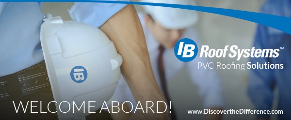 Nick Febo! Welcome to IB Roof Systems